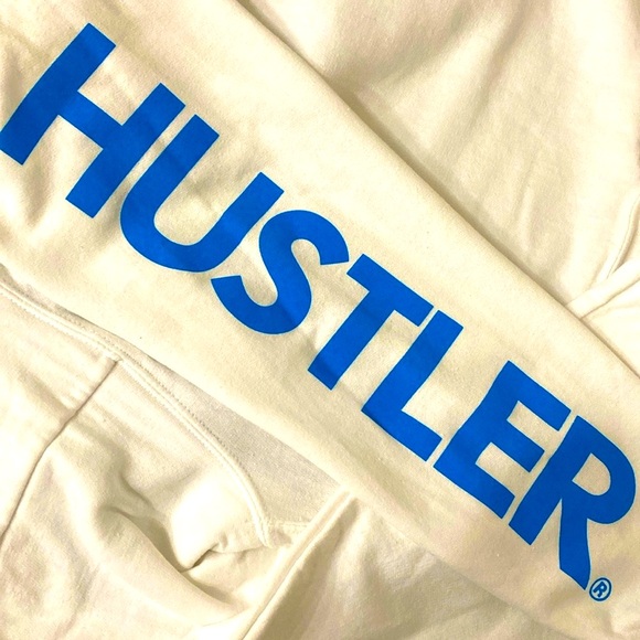 Hustler Magazine Graphic Hoodie - Size Small - NWT - Picture 3 of 4